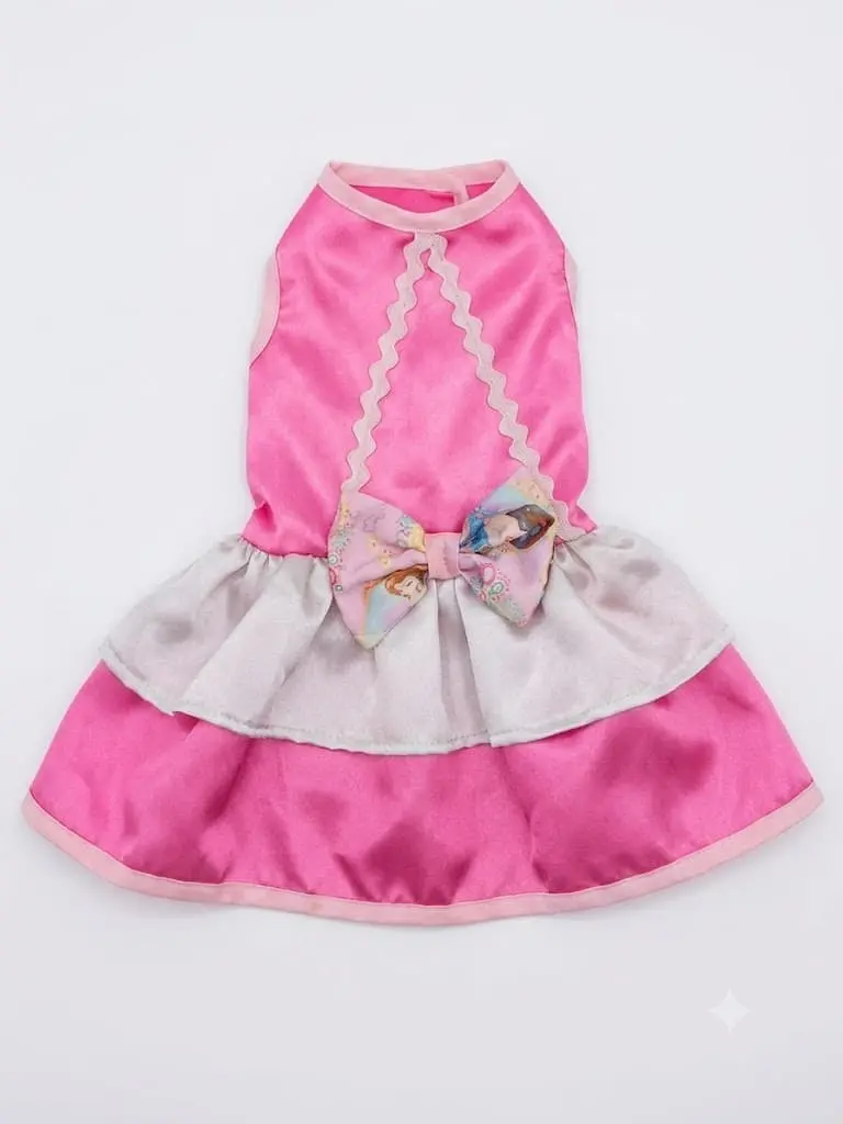 Atuendo de princesa de ensueño para mascotas especiales
